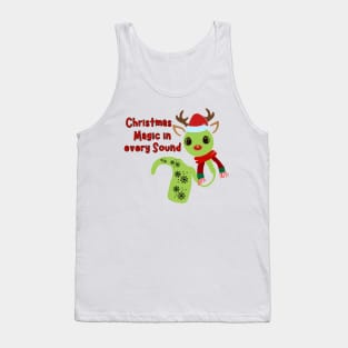 Cochlear Implant Christmas Tank Top